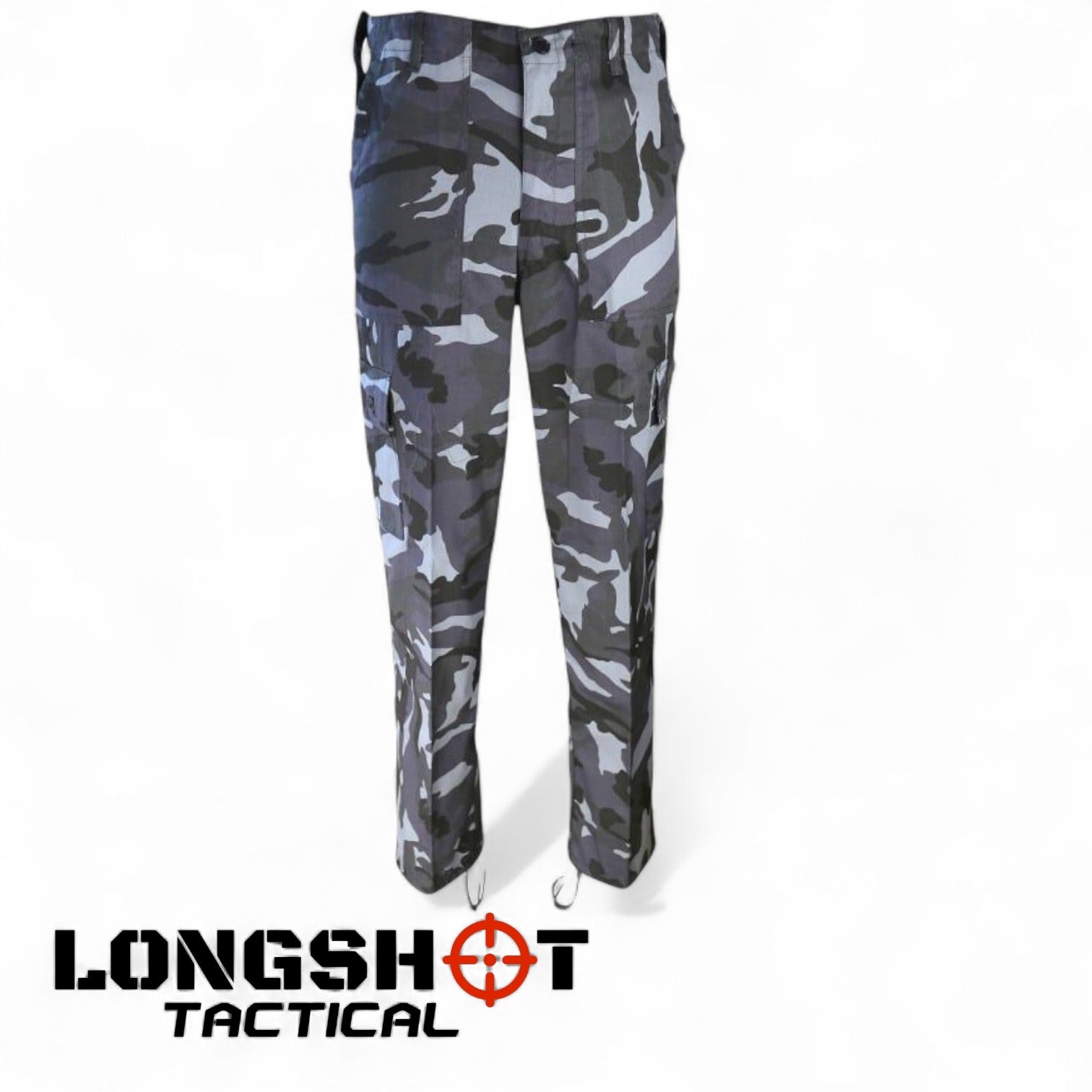 Combat Trousers – Midnight Blue Camo - Longshot Tactical