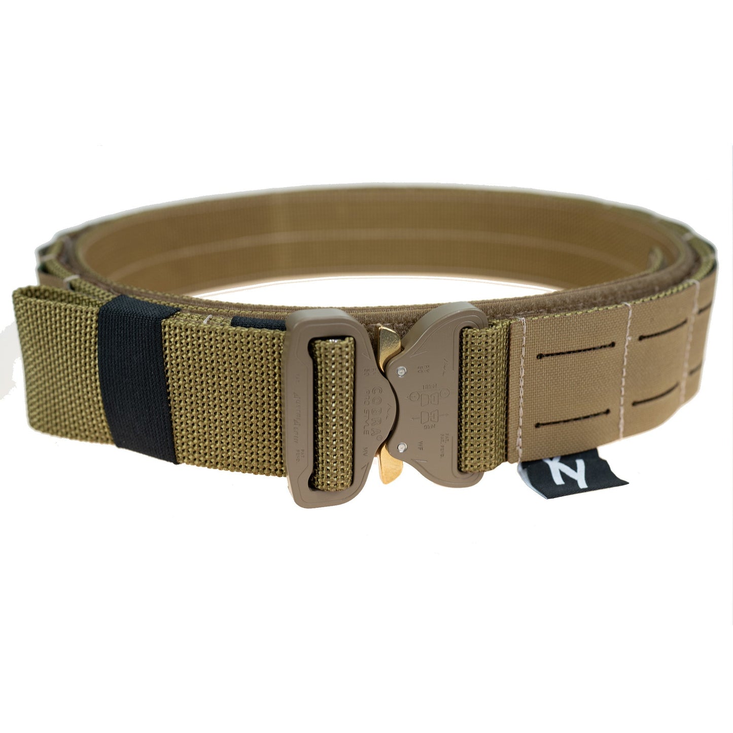Coyote Brown Kydex Customs 2" Shooter Belt - Longshot Tactical
