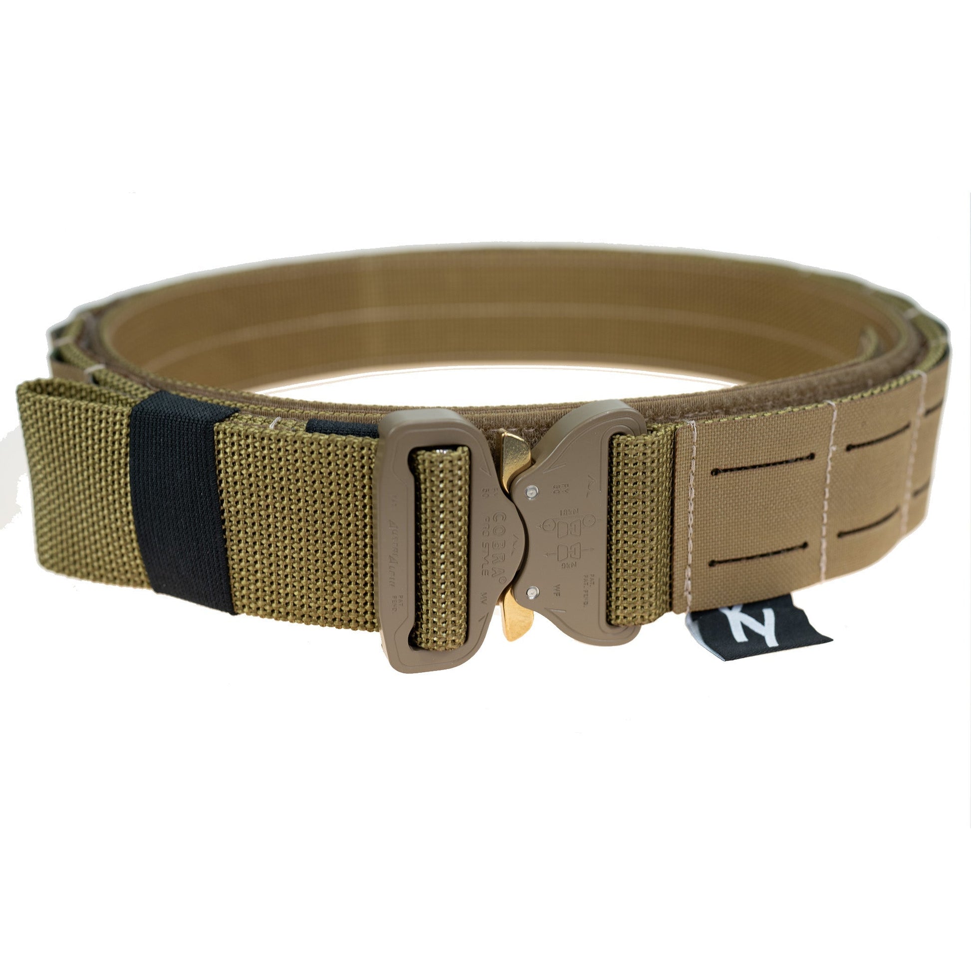 Coyote Brown Kydex Customs 2" Shooter Belt - Longshot Tactical