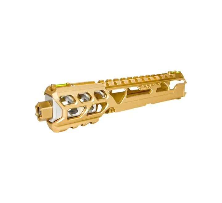 CTM AAP - 01 FUKU - 2 CNC Upper - Short Skeletonised Gold / Silver - Longshot Tactical