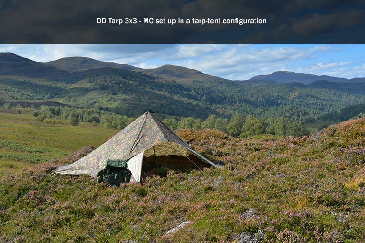 DD 3×3 – MC Multi Camo Tarp - Longshot Tactical
