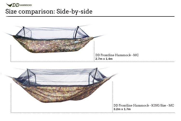 DD Frontline Hammock - KING Size - Multicamo - Longshot Tactical