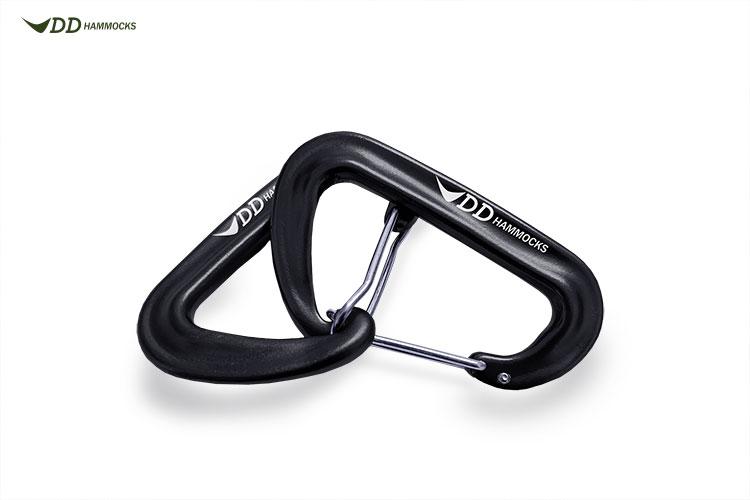 DD Hammock - Karabiners x 2 - Black - Longshot Tactical