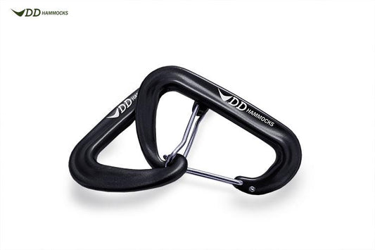DD Hammock - Karabiners x 2 - Black - Longshot Tactical
