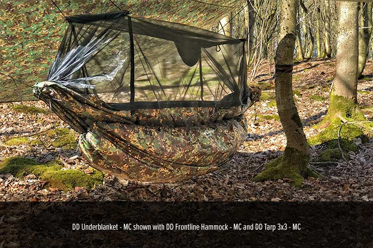 DD Hammock Underblanket - Multicamo - Longshot Tactical