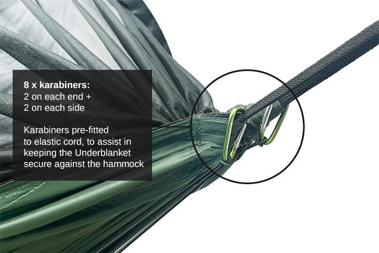 DD Hammock Underblanket XL - Olive Green - Longshot Tactical