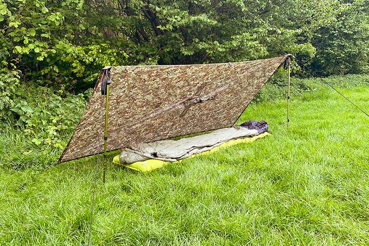 DD Hammocks Poncho Tarp - Multi Camo - Longshot Tactical