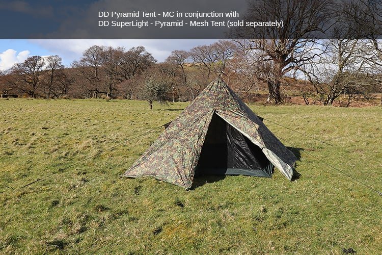 DD Hammocks Pyramid Tent - Multicamo - Longshot Tactical