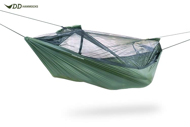 DD hammocks SuperLight - Frontline Hammock - Olive Green - Longshot Tactical