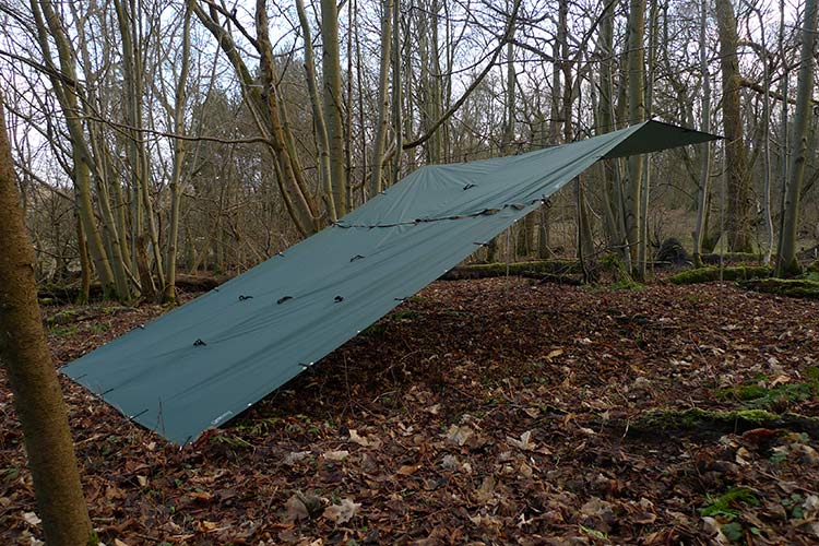 DD Hammocks Tarp 3x3 Pro - Olive Green - Longshot Tactical