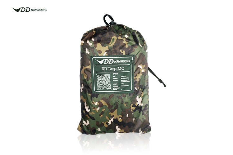 DD Large Camo Tarp 3.5m x 3.5m - Longshot Tactical
