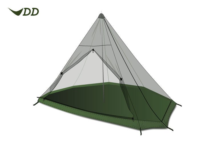 DD SuperLight - Tipi - Mesh Inner - Longshot Tactical