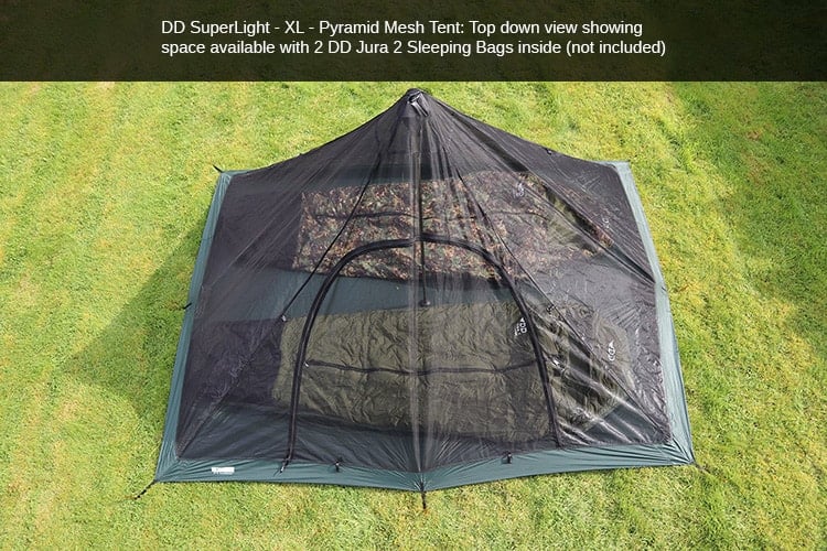 DD SuperLight XL Pyramid Mesh Tent - Longshot Tactical