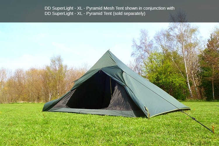 DD SuperLight XL Pyramid Mesh Tent - Longshot Tactical