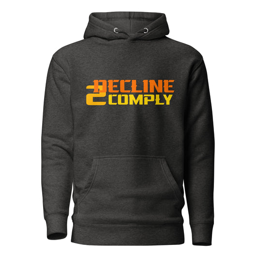 Decline 2Comply Hoodie Orange - Longshot Tactical