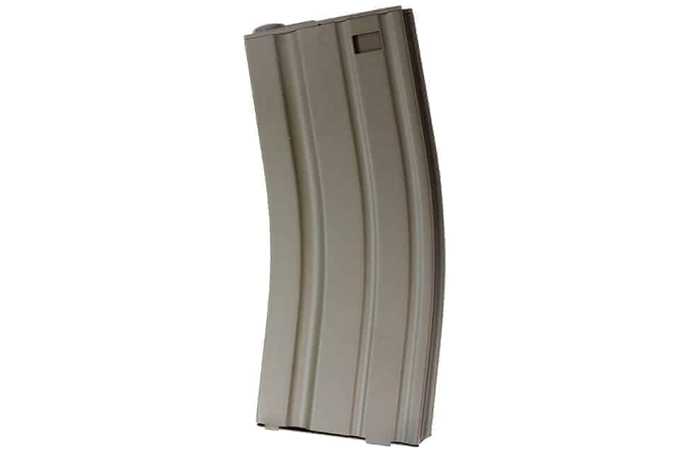 E&C 160 round M4 / M16 metal mid cap Tan - Longshot Tactical