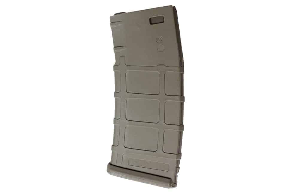 E&C P Mag Style High Cap M4 Magazine - Tan - Longshot Tactical