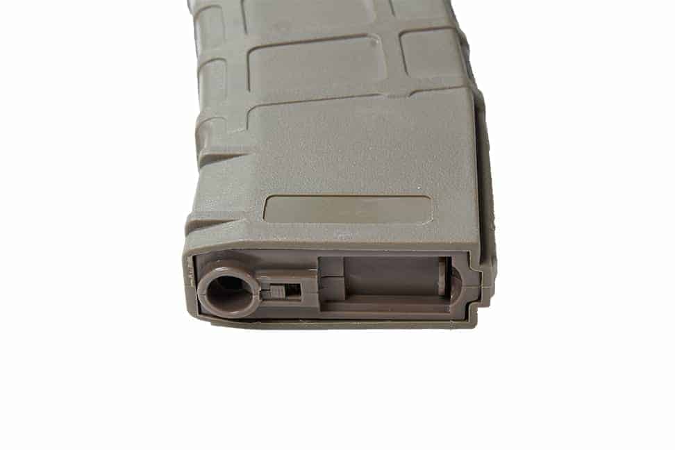 E&C P Mag Style High Cap M4 Magazine - Tan - Longshot Tactical