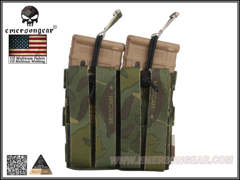 Emerson Double 5.56 Open Top Magazine Pouch - Longshot Tactical