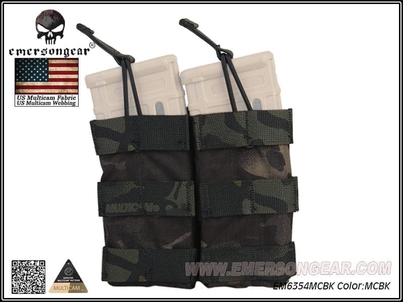 Emerson Double 5.56 Open Top Magazine Pouch - Longshot Tactical