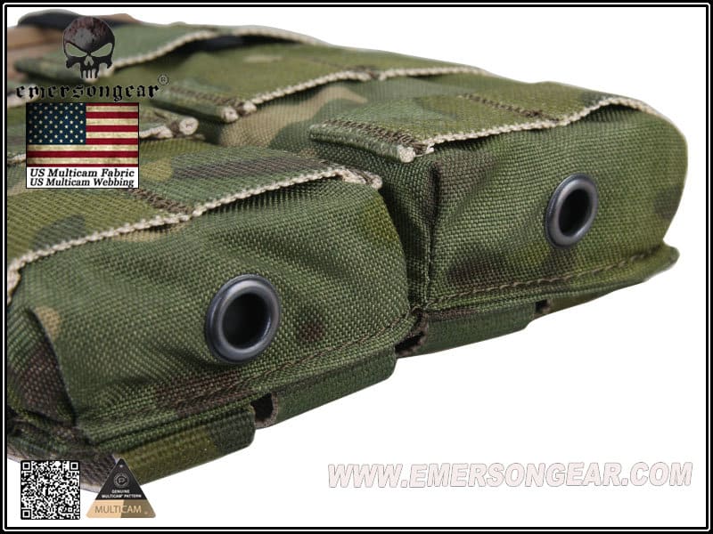 Emerson Double 5.56 Open Top Magazine Pouch - Longshot Tactical