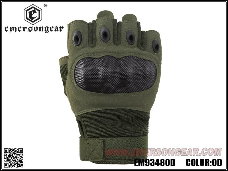 Emerson Fingerless Warfighter Gloves (Various Colours) - Longshot Tactical