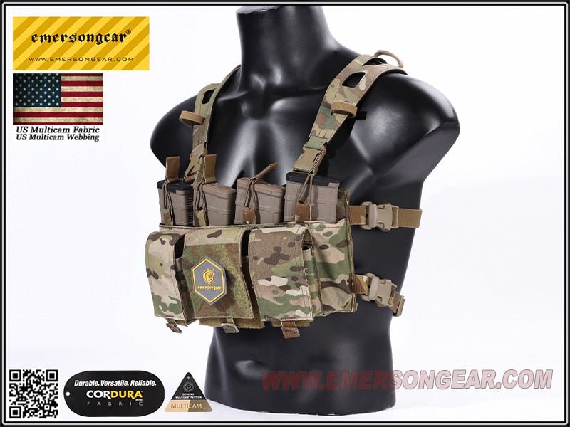 Emerson Gear CP Style Chest Rig Harness (Various Colours) - Longshot Tactical