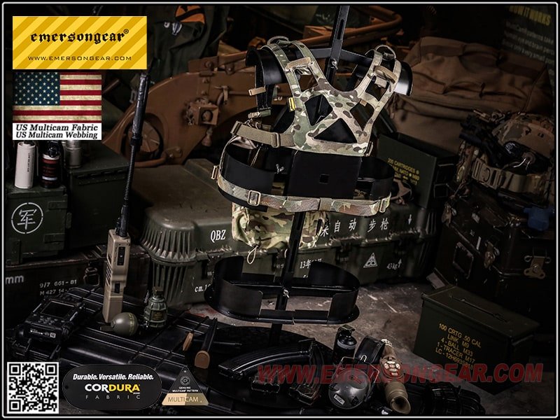 Emerson Gear CP Style Chest Rig Harness (Various Colours) - Longshot Tactical