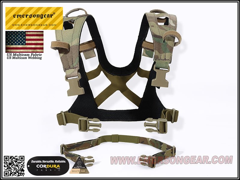 Emerson Gear CP Style Chest Rig Harness (Various Colours) - Longshot Tactical
