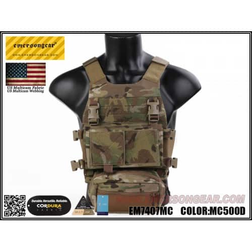 Emerson Gear FCS Style Vest W/MK Chest Rig - Longshot Tactical