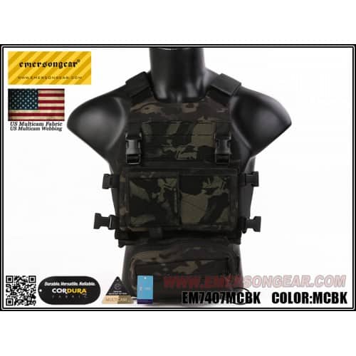 Emerson Gear FCS Style Vest W/MK Chest Rig - Longshot Tactical