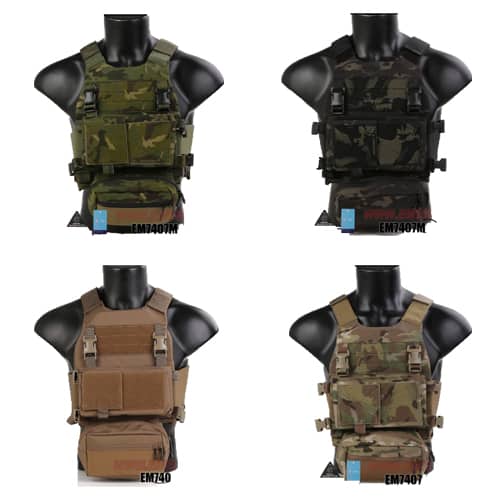 Emerson Gear FCS Style Vest W/MK Chest Rig - Longshot Tactical