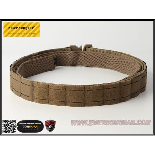 Emerson Gear LCS Combat Belt - Coyote Brown - Longshot Tactical