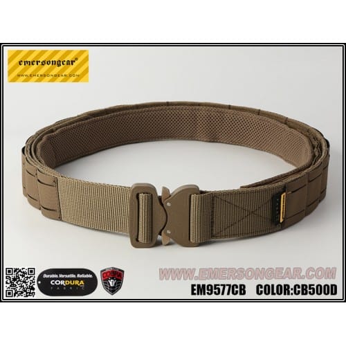 Emerson Gear LCS Combat Belt - Coyote Brown - Longshot Tactical
