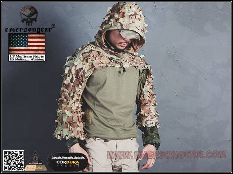Emerson Gear Light - Weight Assault Ghillie - Multicam - Longshot Tactical