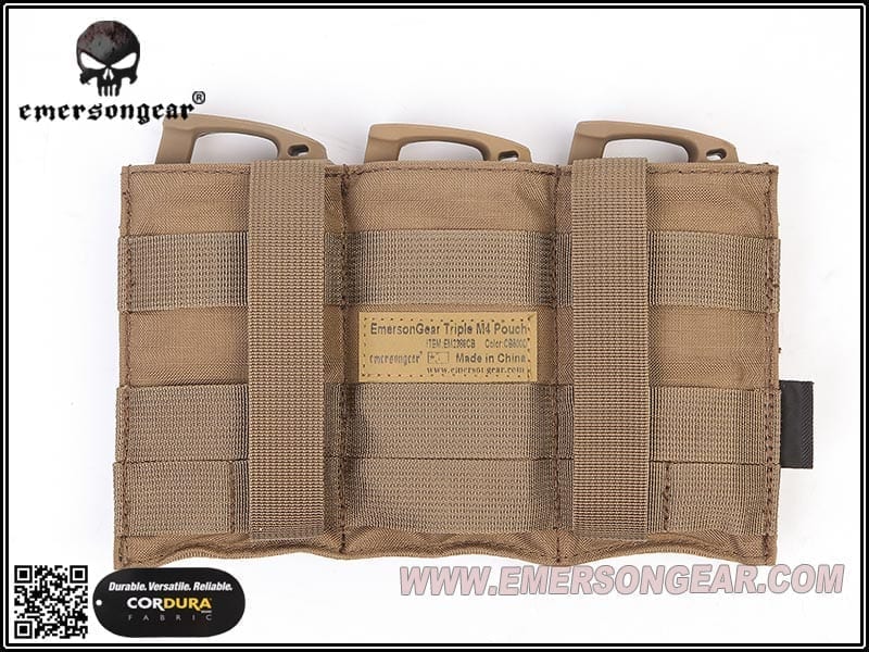 Emerson Gear Triple Elastic Magazine Pouch - Longshot Tactical