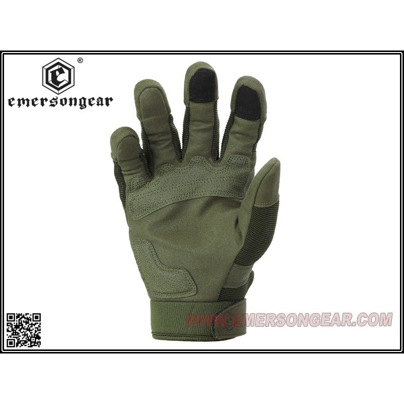 Emerson Gear Warfighter Gloves (Olive) - Longshot Tactical