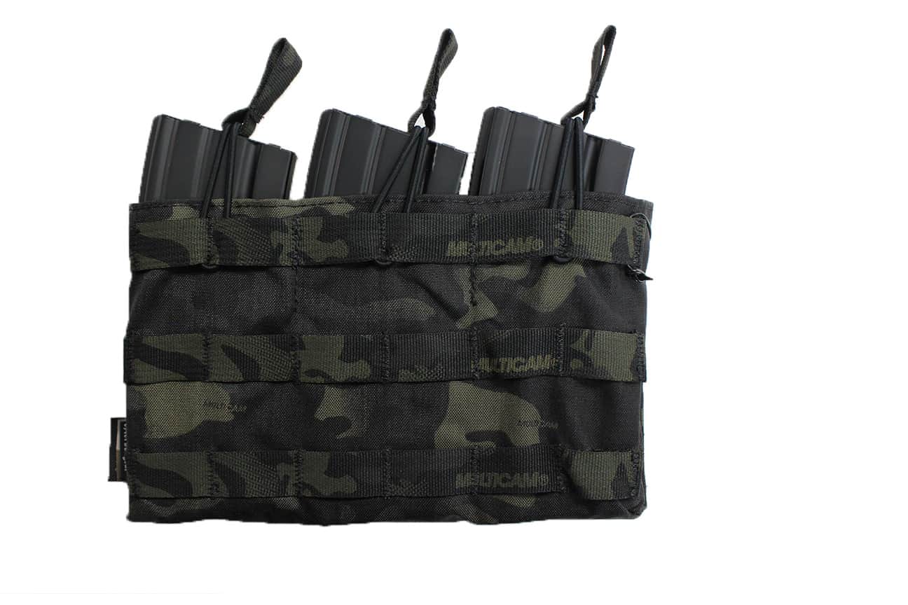 Emerson Triple 5.56 Open Top Magazine Pouch - Longshot Tactical