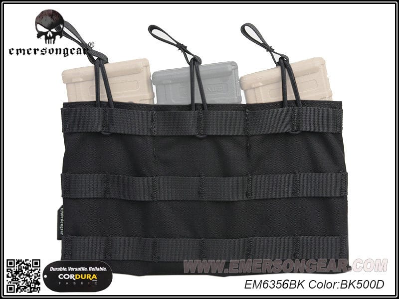 Emerson Triple 5.56 Open Top Magazine Pouch - Longshot Tactical