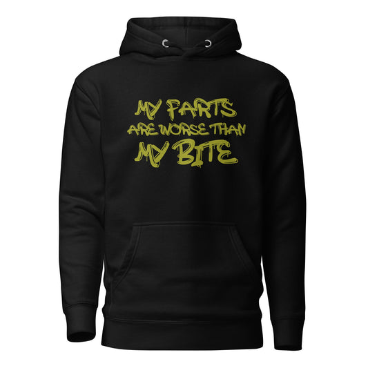 Farts are worse than bite Hoodie - Longshot Tactical