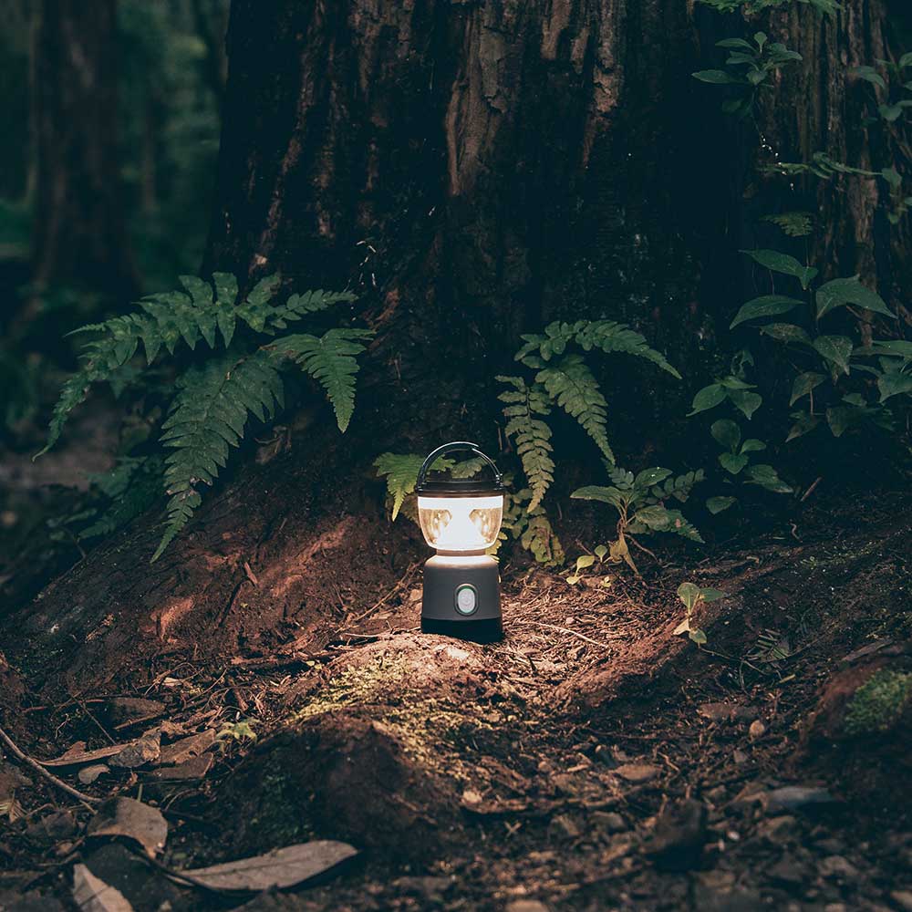 Fire Maple Sandglass LED Camping Lantern (Grey or Red) - Longshot Tactical