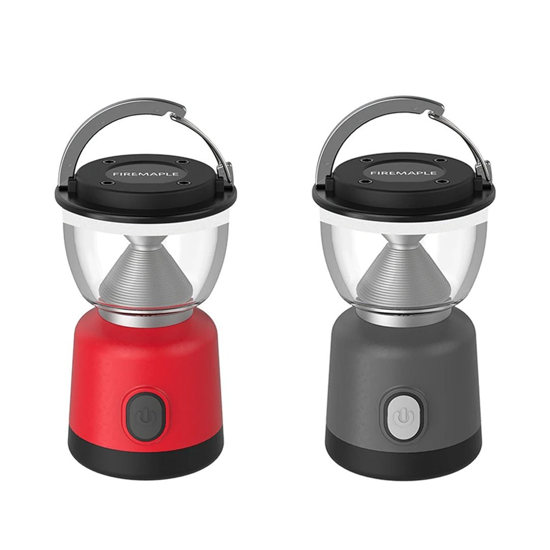 Fire Maple Sandglass LED Camping Lantern (Grey or Red) - Longshot Tactical