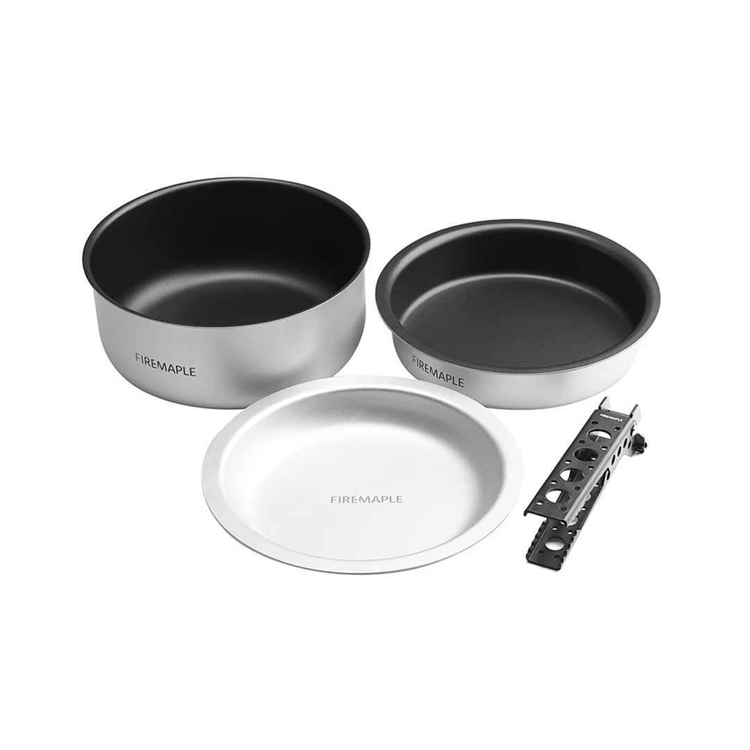 FireMaple Frost Ultralight Aluminium Cook Set - Longshot Tactical