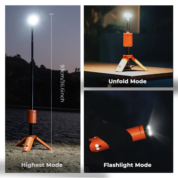 Flextail EVO LANTERN - FLEXTAIL x OuTask 2 - in - 1 Telescopic Lantern - Longshot Tactical