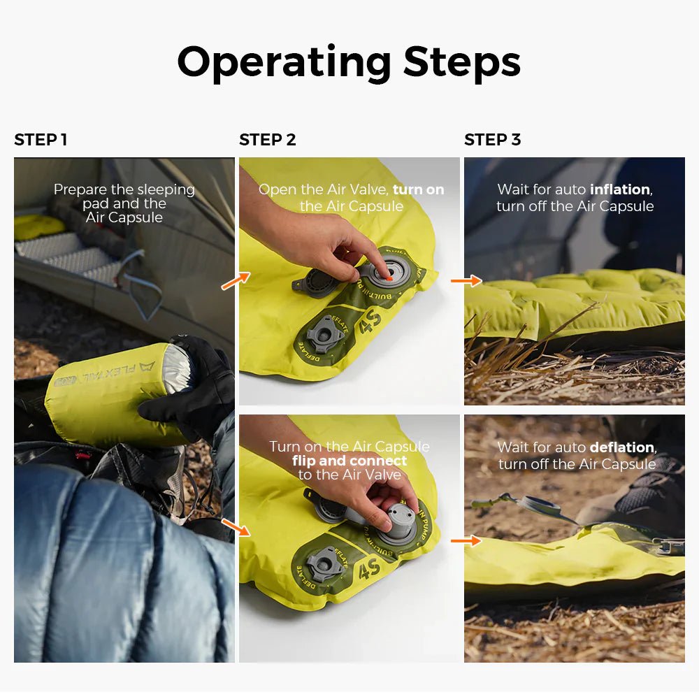 Flextail Gear Tiny Sleeping Pad R09 AVS Mummy Large - Longshot Tactical