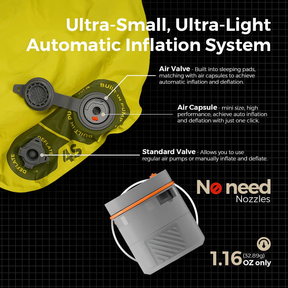 Flextail Gear Tiny Sleeping Pad R09 AVS Mummy Large - Longshot Tactical