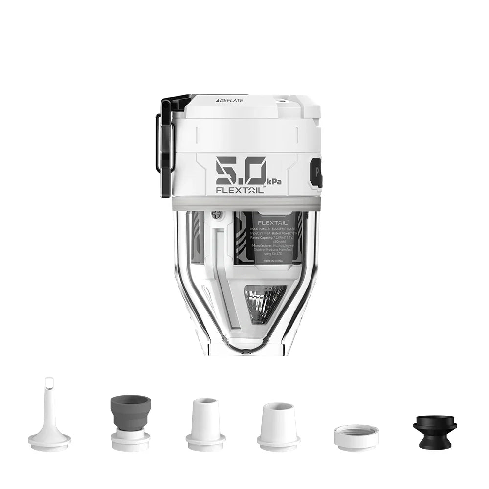 Flextail Max Pump 3 High Speed 2 - in - 1 Rechargeable Air Pump (Various Colours) - Longshot Tactical