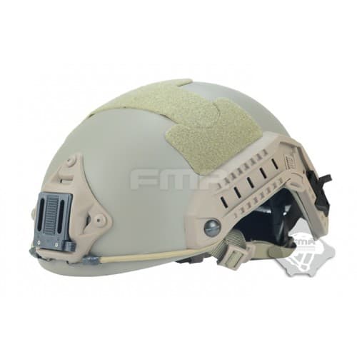FMA Fast Helmet (Carbon Fibre Version) M/L - Dark Earth - Longshot Tactical