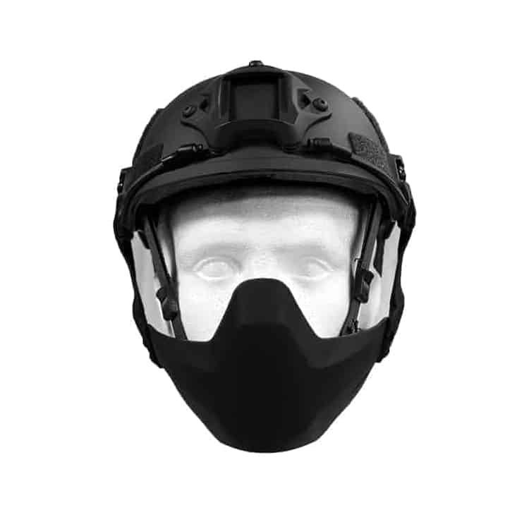 FMA Folding Half Seal Helmet Mask - Longshot Tactical