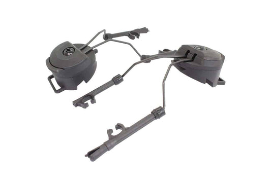 FMA PT Headset and Helmet Rail Adapter Set - Black - Longshot Tactical